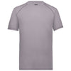 Augusta Sportswear Men's Athletic Grey Super Soft-Spun Poly Tee