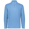 Augusta Sportswear Men's Columbia Blue Micro-Lite Fleece 1/4 Zip Pullover