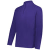Augusta Sportswear Men's Purple Micro-Lite Fleece 1/4 Zip Pullover