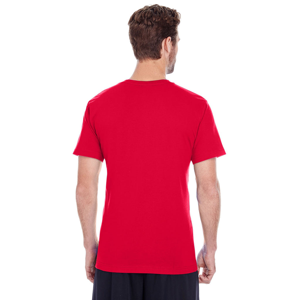 LAT Men's Red Premium Jersey T-Shirt