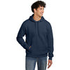 Jerzees Men's J. Navy Eco Premium Blend Pullover Hooded Sweatshirt