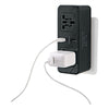 Brookstone Black Universal Travel Outlet