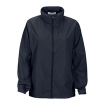 Vantage Women's Navy Full-Zip Lightweight Hooded Jacket