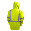 Helly Hansen Men's High Visibility Yellow/Charcoal Alta Shell Jacket