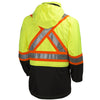 Helly Hansen Men's High Visibility Yellow/Charcoal Potsdam Jacket 4
