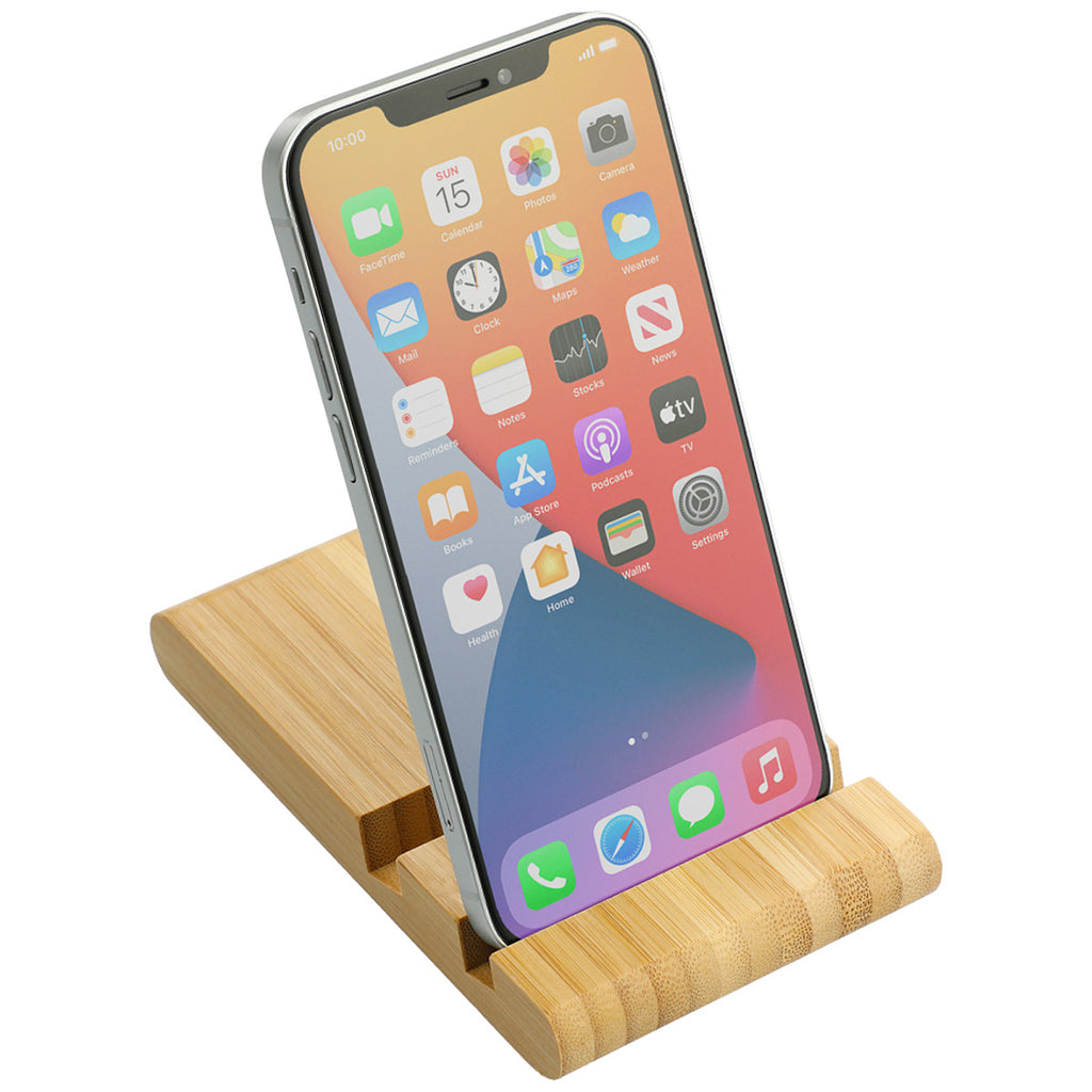 Leeds Natural Estand Bamboo Phone and Tablet Stand