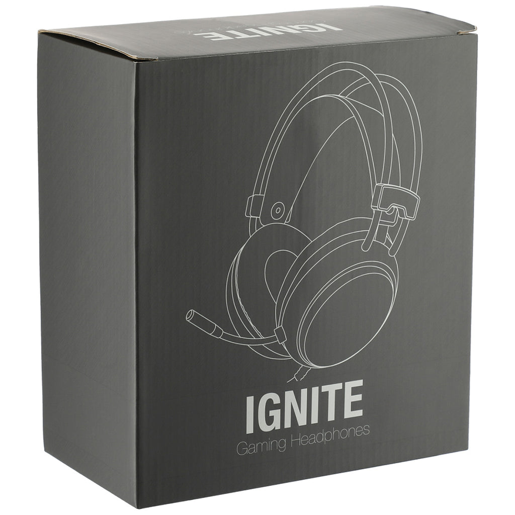 Leeds Black Ignite Gaming Headphones