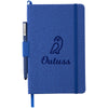 JournalBook Blue Heathered Hard Bound Notebook Set