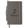 JournalBook Grey Heathered Hard Bound Notebook Set