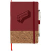 JournalBook Red Lucca Bound Notebook Bundle Set