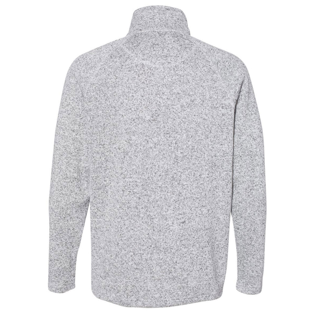 Weatherproof Men's Light Grey Heather Sweaterfleece Full-Zip