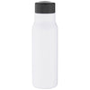 H2Go White 25 oz Stainless Steel Tread Bottle