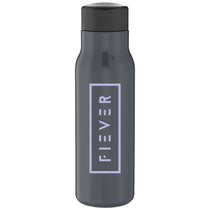 H2Go Storm Grey 25 oz Stainless Steel Tread Bottle