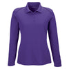 Extreme Women's Campus Purple Eperformance Snag Protection Long-Sleeve Polo