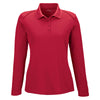 Extreme Women's Classic Red Eperformance Snag Protection Long-Sleeve Polo