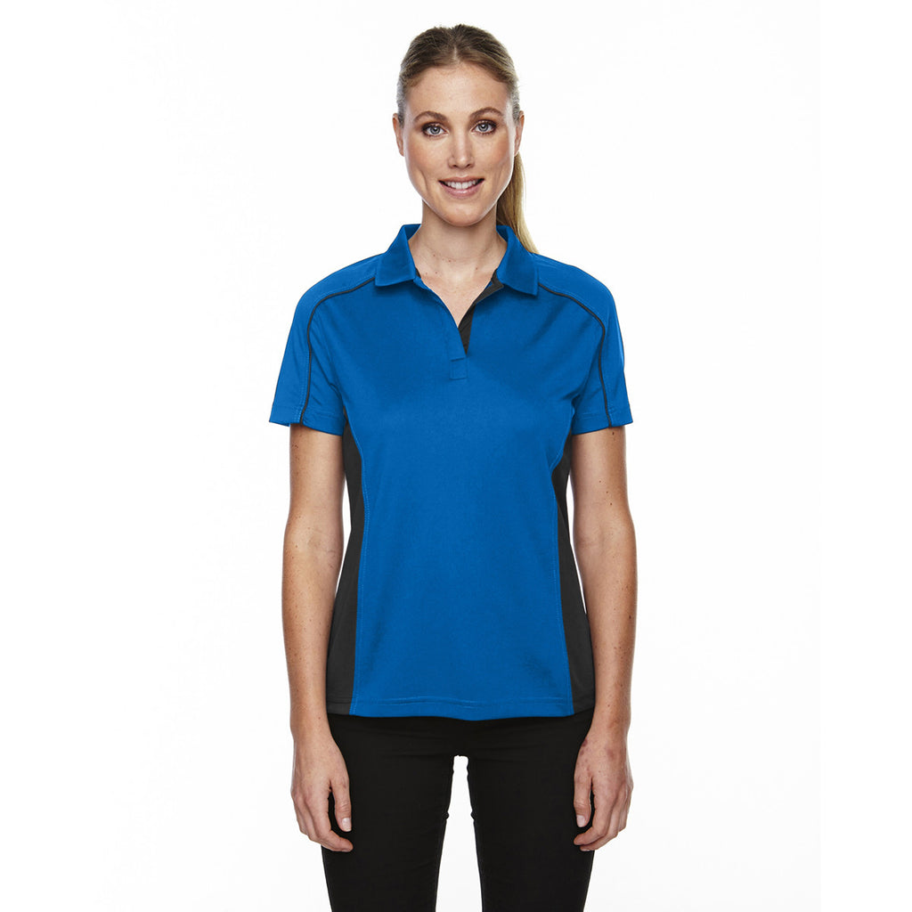 Extreme Women's True Royal Eperformance Fuse Snag Protection Plus Colorblock Polo