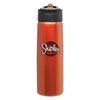 H2Go Orange Hydra Stainless Steel Bottle 24 oz