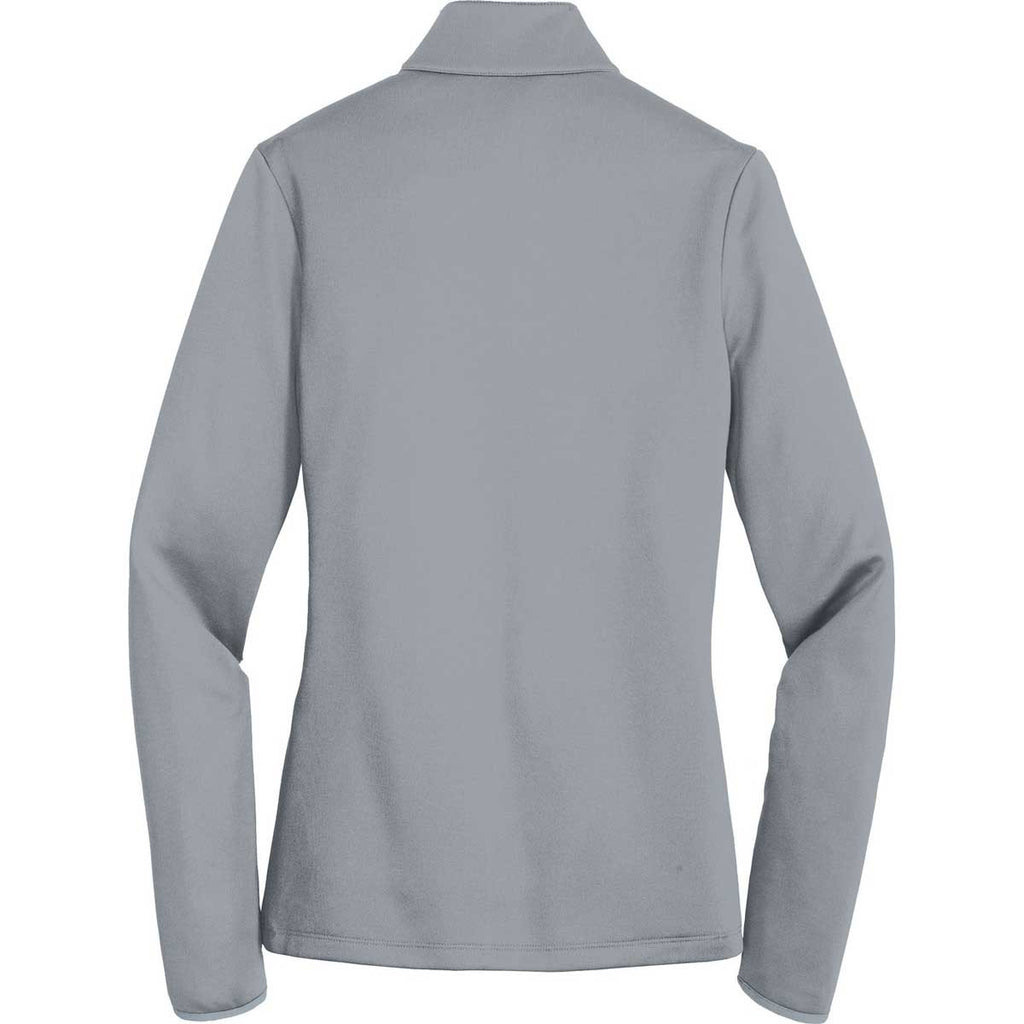 Nike Women's Cool Grey/Vivid Pink Therma-FIT Hypervis Full-Zip Jacket