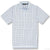 Polo Golf Men's French Navy/White Gingham Short-Sleeeve Woven Details Polo