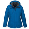 North End Women's Nautical Blue Caprice 3-In-1 Jacket with Soft Shell Liner