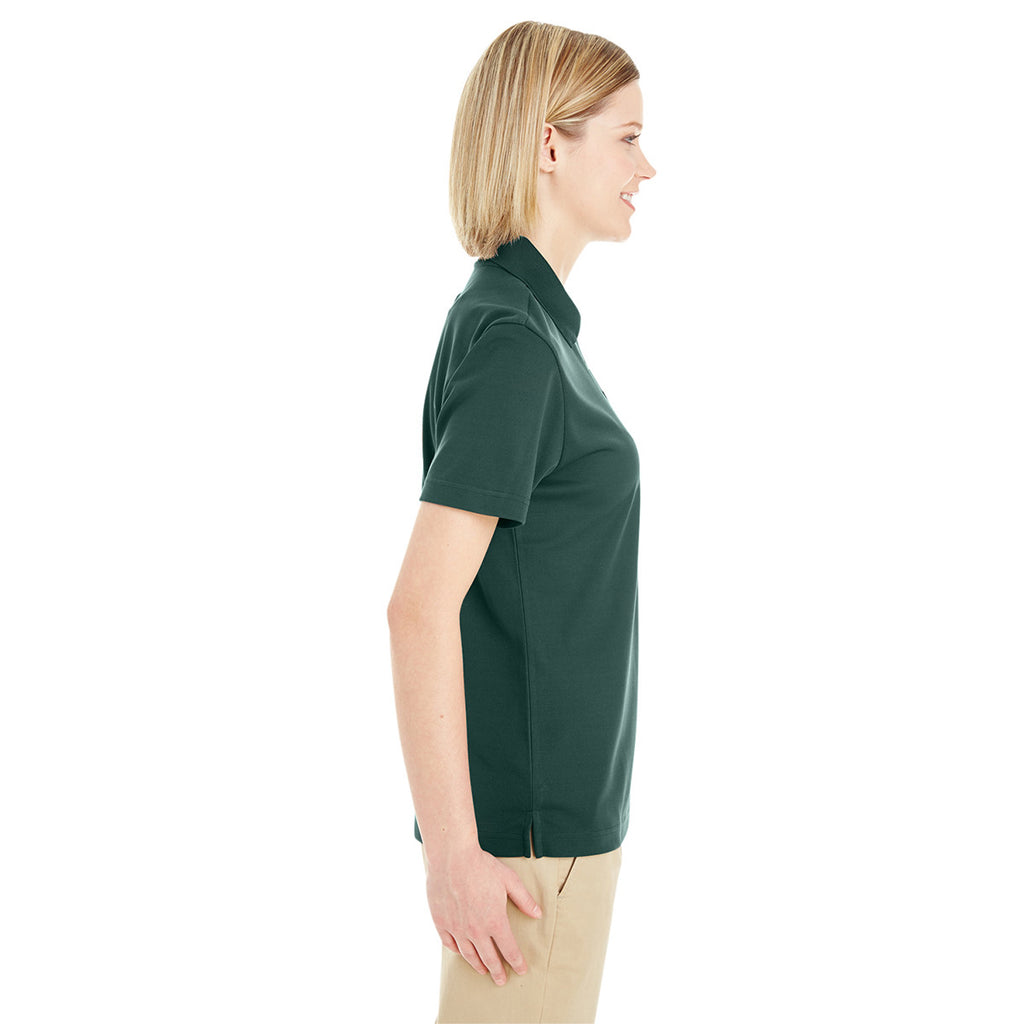 Core 365 Women's Forest Origin Performance Pique Polo with Pocket