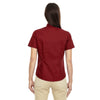 Core 365 Women's Classic Red Optimum Short-Sleeve Twill Shirt