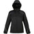 North End Women's Black Angle 3-In-1 Jacket with Bonded Fleece Liner