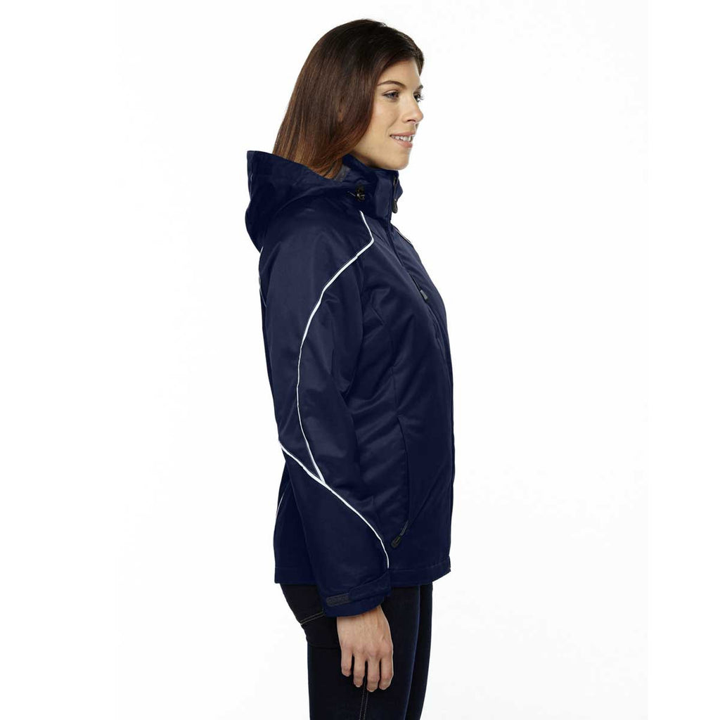 North End Women's Night Angle 3-In-1 Jacket with Bonded Fleece Liner