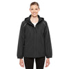 Core 365 Women's Black Profile Fleece-Lined All-Season Jacket