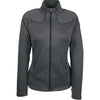 North End Women's Carbon Two-Tone Brush Back Jacket