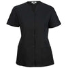 Edwards Women's Black Snap-Front Smock Shirt