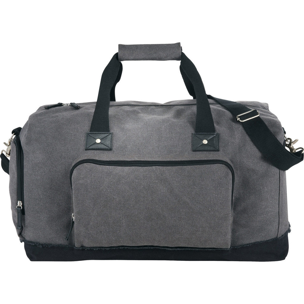 Field & Co. Grey Hudson 21" Weekender Duffel Bag