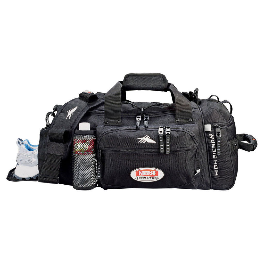 High Sierra Black 21" Water Sport Duffel Bag