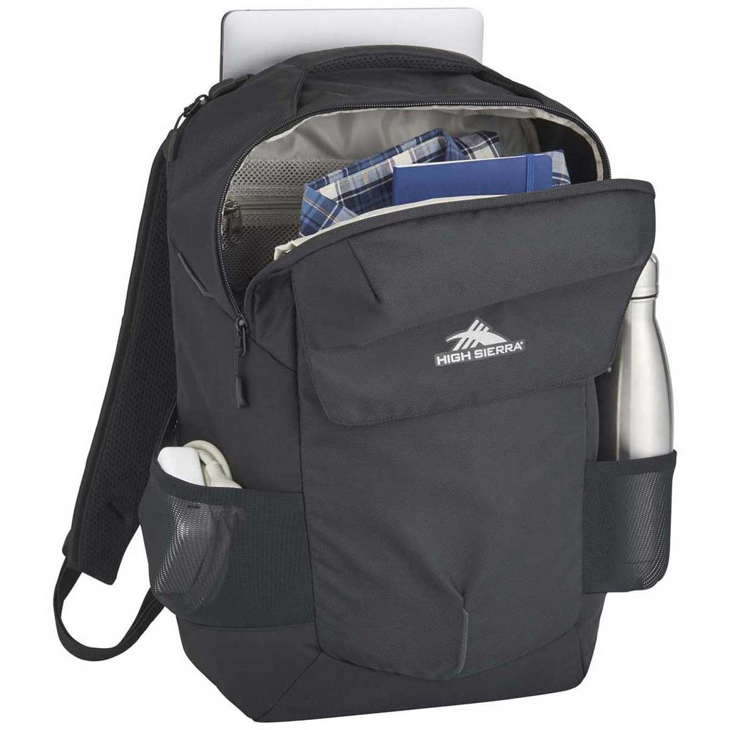 High Sierra Black Access 15" Computer Backpack