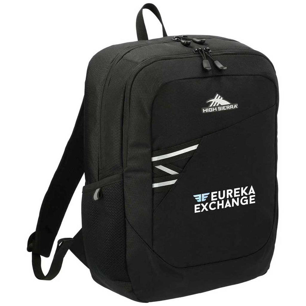 High Sierra Black Spark 15" Computer Backpack