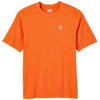 AKHG Men's Deep Orange Tun-Dry Short Sleeve T-Shirt
