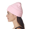 UltraClub Unisex Pink Knit Beanie with Cuff