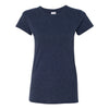 J. America Women's Navy/Silver Glitter T-Shirt