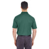 UltraClub Men's Forest Green Cool & Dry Mesh Pique Polo
