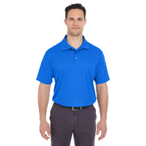 UltraClub Men's Royal Tall Cool & Dry Mesh Pique Polo