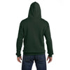 Fruit of the Loom Men's Forest Green 12 oz. Supercotton Full-Zip Hood