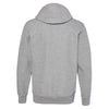 Russell Athletic Men's Medium Grey Heather Cotton Rich Fleece Hooded Sweatshirt