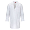 Dickies Unisex White Notched Collar Lab Coat