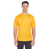 UltraClub Men's Gold Cool & Dry Sport T-Shirt