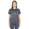 UltraClub Women's Charcoal Cool & Dry Sport Polo