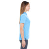 UltraClub Women's Columbia Blue Cool & Dry Sport Polo