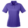 UltraClub Women's Purple Cool & Dry Sport Polo