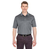 UltraClub Men's Charcoal Cool & Dry Sport Polo