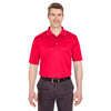 UltraClub Men's Red Tall Cool & Dry Sport Polo