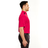 UltraClub Men's Red/Black Cool & Dry Sport Polo